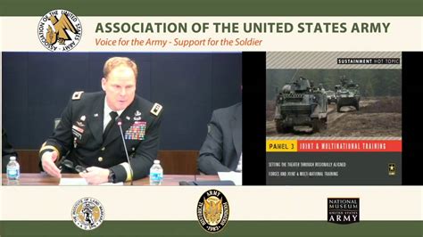 Army Force Projection Sustainment Hot Topic 2016 Panel 3 Youtube