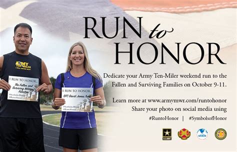 Army Ten Miler Participants Encouraged To Amp 39 Run To Honor Amp 39 Article The United States Army