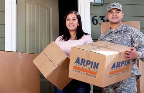 Arpin Rhode Island Experienced Military Moving Professionals