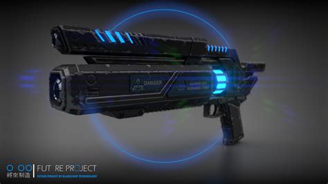 Artstation Sci Fi Gun Future Project