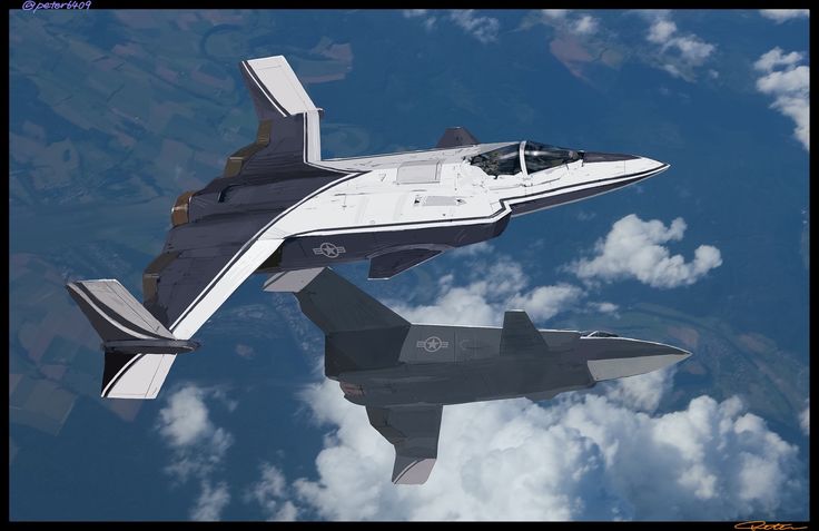 Artstation Stealthy Fighter Design