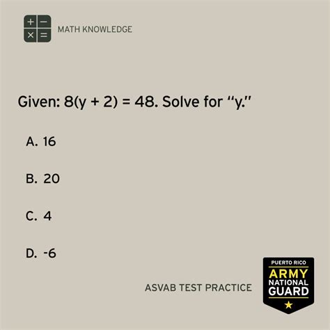 Asvab Practice Test National Guard