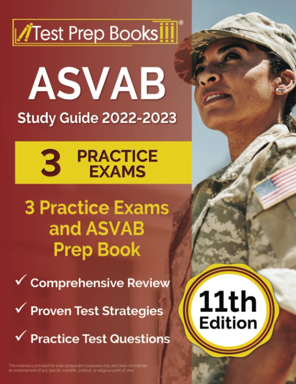 Asvab Study Guide 2022 2023 3 Practice Exams And Asvab Prep Book 11Th