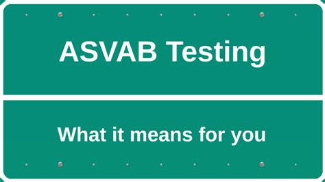 Asvab Testing By Tara Volk On Prezi