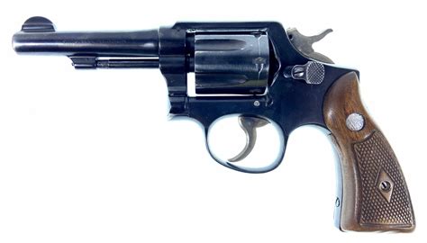 At Auction Smith Wesson Model 10 Revolver