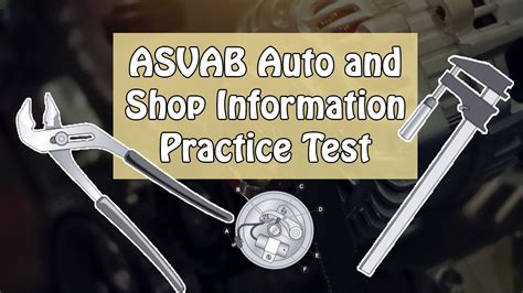 Automotive Information Asvab Test 1 Youtube