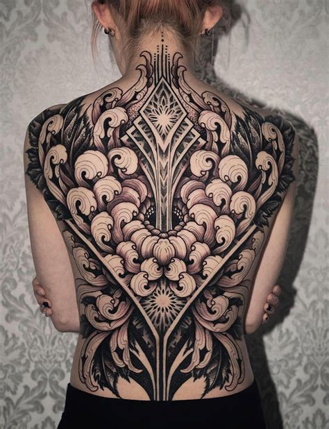 Backpiece Tattoo Design