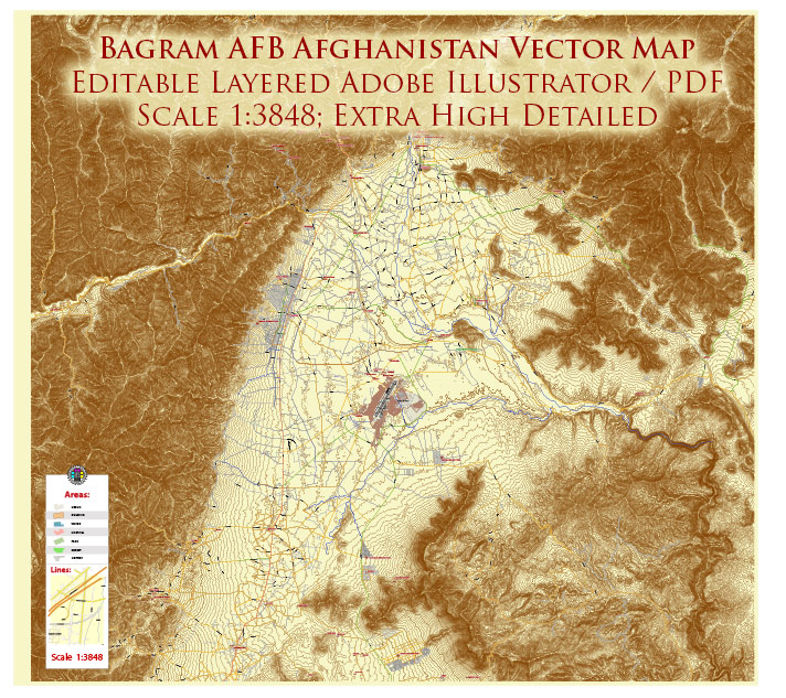 Bagram Air Base Map World Map 07