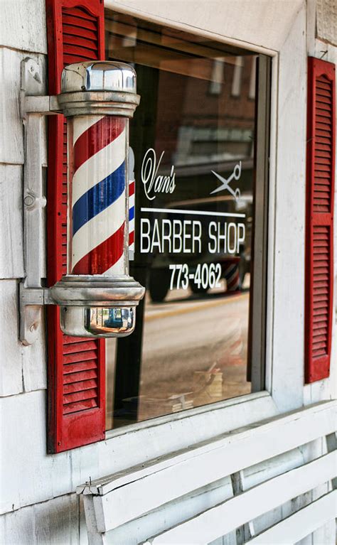 Barber Shop Photograph By Vintage Images Pixels