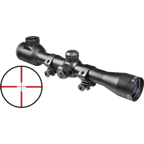 Barska 4X32 Plinker 22 Riflescope Black Matte Ac10037 B H