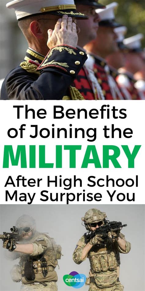 Benefits Of Joining The Military After High School Centsai Joining