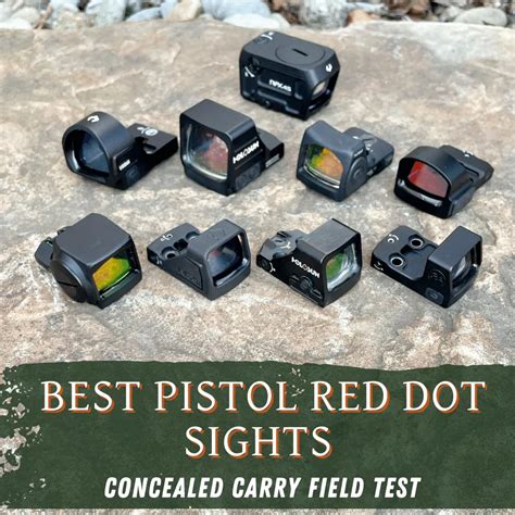 Best Pistol Red Dot 2024