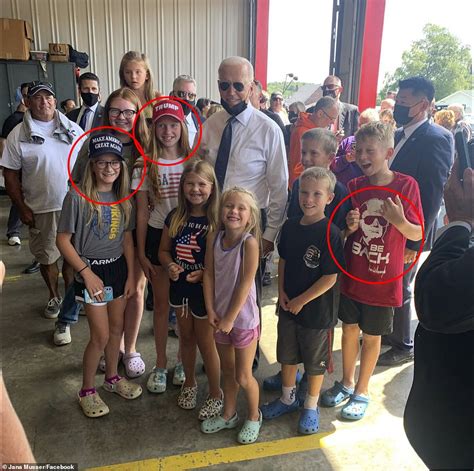 Biden Wearing Maga Shirt