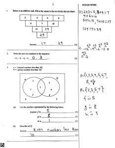 Bjc Maths Answer Key 2020 Papers 1 2 The Student Shed