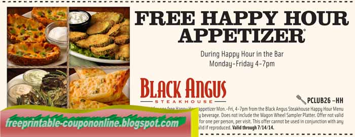 Black Angus Coupons 2023 Printable