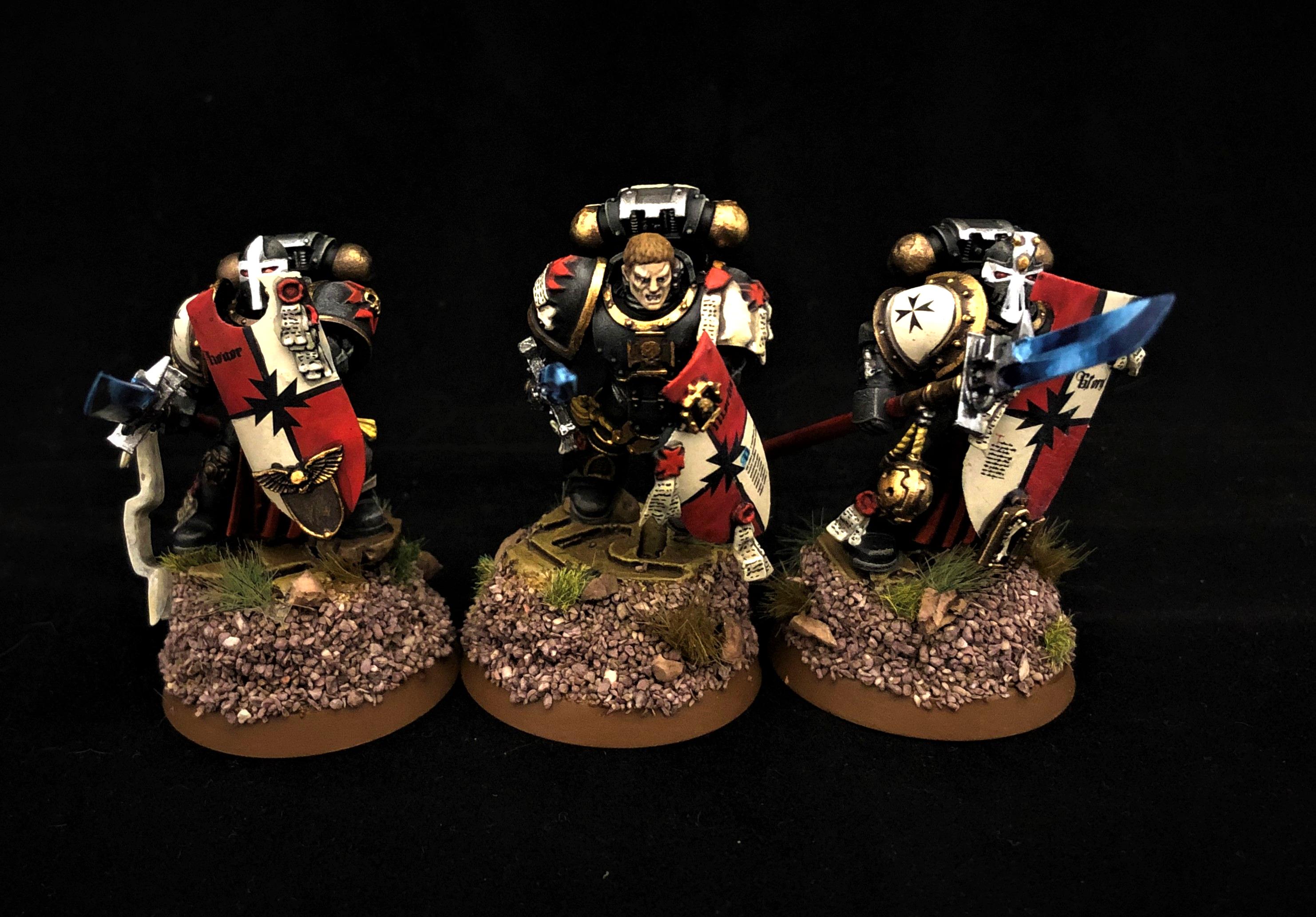 Black Templar Honour Guard Black Templar Veterans Black Templars Bt Honor Guard Bt Honour