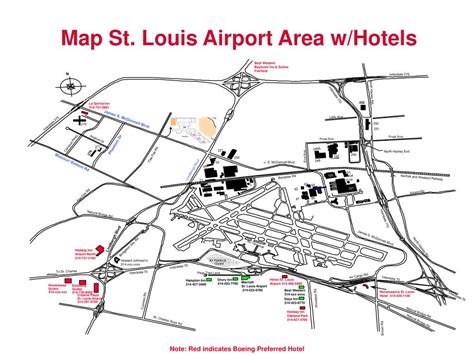 Boeing St Louis Campus Map