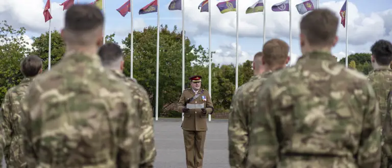 British Army Recruits Swear Oath Of Allegiance To New King For First Time The British Army