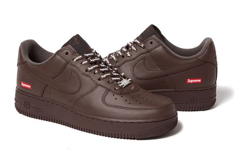 Brown Supreme Air Force 1