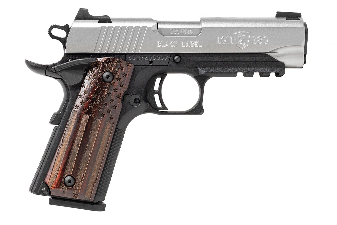 Browning 1911 380 Black Label 380 Acp Semi Automatic Pistol