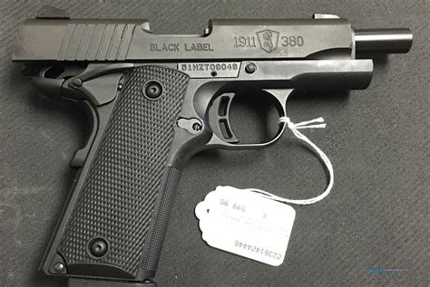 Browning 1911 380 Black Label Compact Nib No Cc For Sale