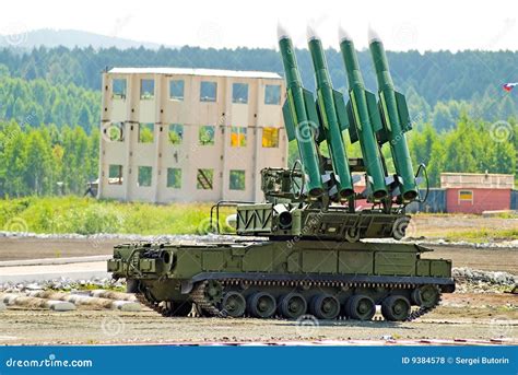 Buk M1 2 Surface To Air Missile Systems In Motion Editorial Photo