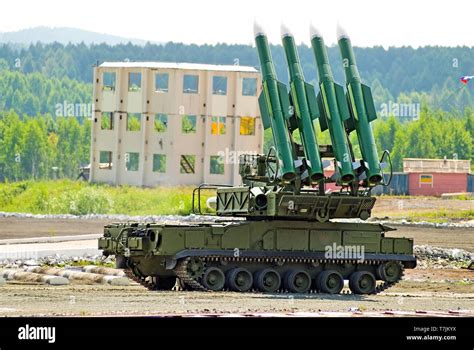 Buk M1 2 Surface To Air Missile Systems Stock Photo Alamy