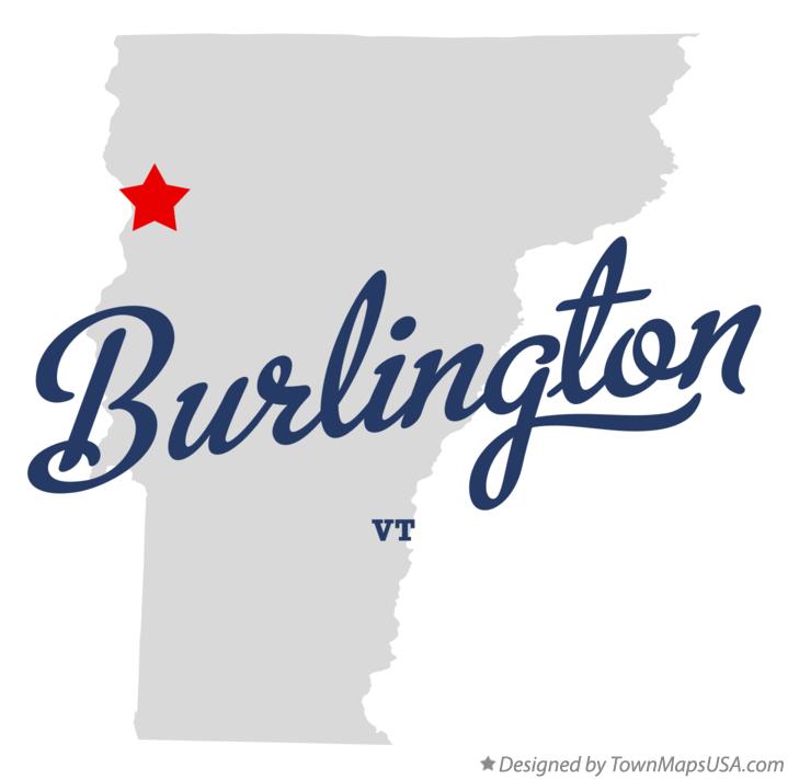 Burlington Vermont Vt Zip Code Map Downloads