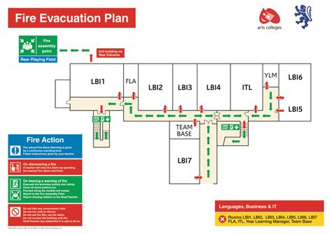 Business Fire Evacuation Plan Template