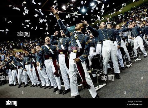 Cadets Celebrate Their Graduation After Virginia Military Institute S