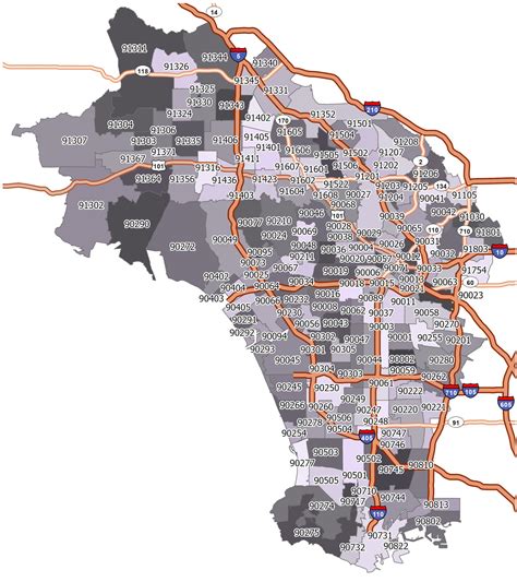 California La Zip Code