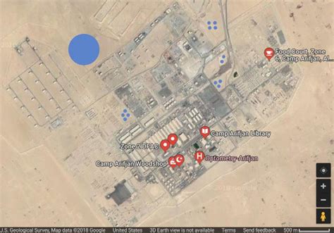 Camp Arifjan Base Map Military Amp Veteran Resources