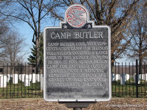 Camp Butler Historical Marker