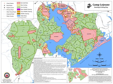 Camp Lejeune Area Map