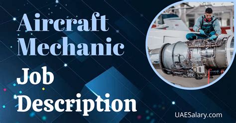 Career Profile Aircraft Mechanic