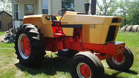 Case Yellow Tractor 1970