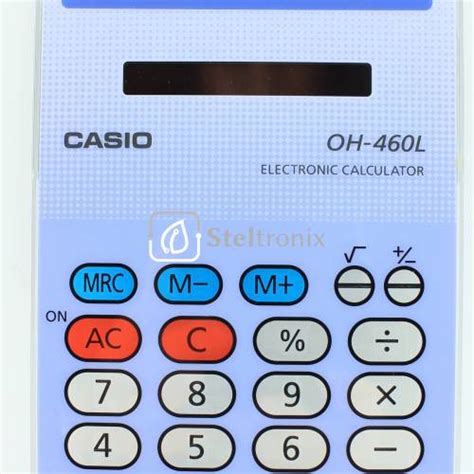 Casio Overhead Projectable Calculator Oh 460L Steltronix