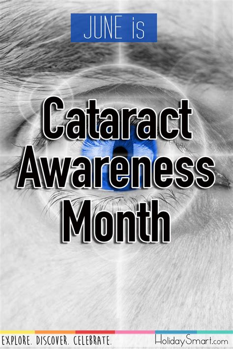 Cataract Awareness Month Holiday Smart