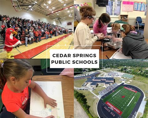 Cedar Springs Public Schools Strong Schools Strong Communities