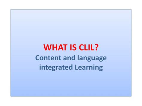 Clil Methodology Ii Albacete May Ppt Download