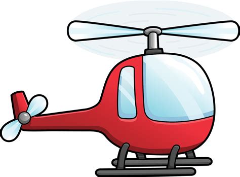 Clipart Of A Helicopter