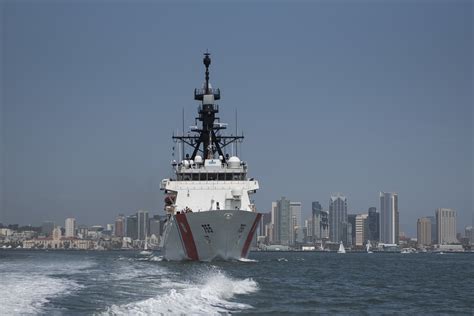 Coast Guard Cutter Monroe Arrives In Western Pacific On Deployment U