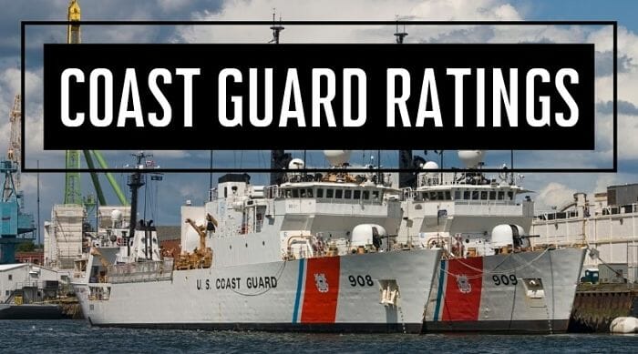 Coast Guard Jobs List A List Of All 22 Ratings In The Coast Guard