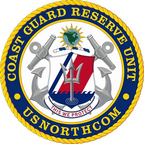 Coast Guard Reserve Unit Usnorthcom Us Coast Guard Coat Of Arms