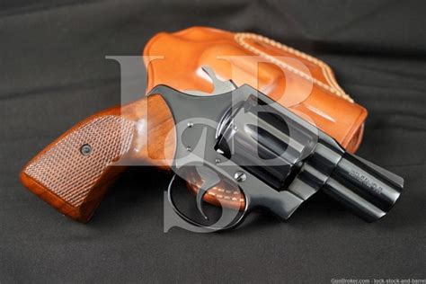 Colt Detective Special 3Rd Issue 2 Blue 38 Spl 6 Shot Revolver Mfd 1979 Lock Stock Amp Barrel