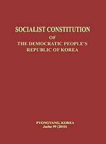 Constitution Of North Korea