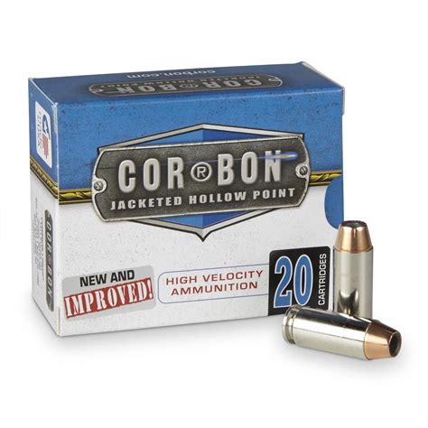 Cor Bon High Velocity 10Mm Jhp 135 Grain 20 Rounds 76768 10Mm