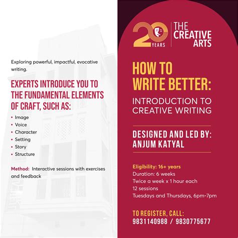 Creative Writing Courses Near Me