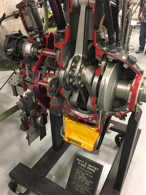 Cross Section Of A Pratt And Whitney Engine R Machineporn