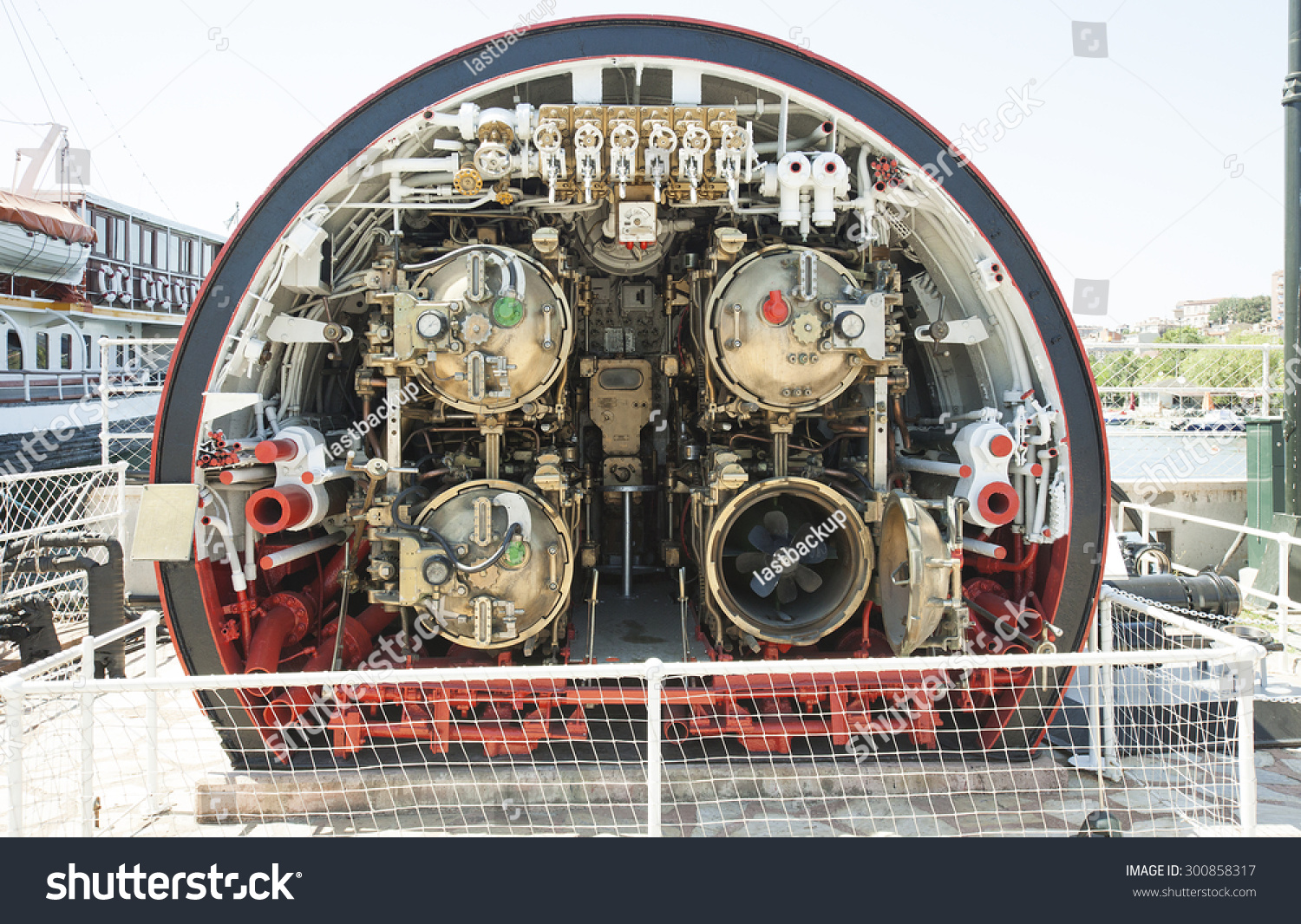 Cross Section Of Submarine